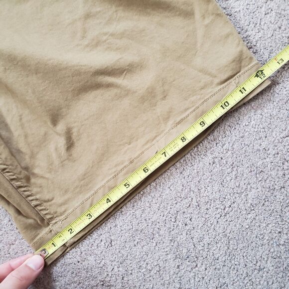 Volcom Skateboarding Stretch Comfort Size 38 Mens Brown Lightweight Chino Shorts - Picture 7 of 8